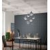 Pakabinamas &scaron;viestuvas Plumen D50 Smoke Grey 01-2069 Redo Group