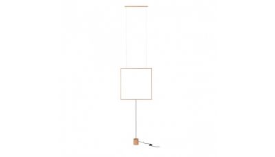 Grindinis/pakabinamas &scaron;viestuvas Slick 62cm Brass 3000K 01-2133 Redo Group