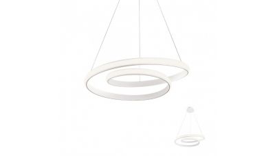 Pakabinamas &scaron;viestuvas Torsion Pendant 55cm White 3000K 01-1793 Redo Group