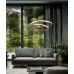 Pakabinamas &scaron;viestuvas Torsion Pendant 55cm Bronze 3000K 01-1794 Redo Group