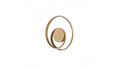 Lubinis/Sieninis &scaron;viestuvas Torsion Ceiling/Wall 40cm Bronze 4000K 01-1885 Redo Group