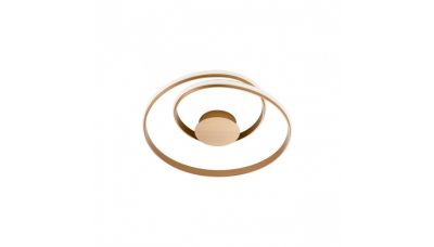 Lubinis &scaron;viestuvas Torsion Ceiling 55cm Bronze 4000K 01-1887 Redo Group