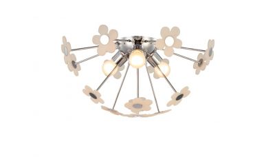 Lubinis &scaron;viestuvas GM-523/3 Flowers White 1458 G.LUX