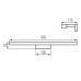 Sieninis šviestuvas Asten LED IP44 15W 4000K 90cm 26682 Sieninis šviestuvas Asten LED IP44 15W 4000K 90cm 26682 Kanlux