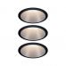 Įmontuojamas &scaron;viestuvas Cole 3 Recessed 2700K Black-Silver Dim 93408 Paulmann