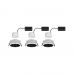 Įmontuojamas šviestuvas Cole 3 Recessed 2700K White-Black Dim 93402 Įmontuojamas šviestuvas Cole 3 Recessed 2700K White-Black Dim 93402 Paulmann