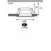 Įmontuojamas &scaron;viestuvas Cole 3 Recessed 2700K White-Gold Dim 93406 Paulmann