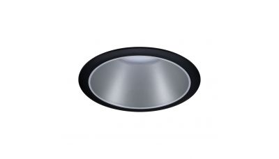Įmontuojamas &scaron;viestuvas Cole Recessed 2700K Black-Silver Dim 93407 Paulmann