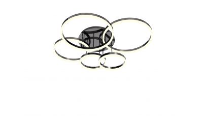 Lubinis &scaron;viestuvas Perpignon Ceiling 5 Chrome 9049-605 Aviano