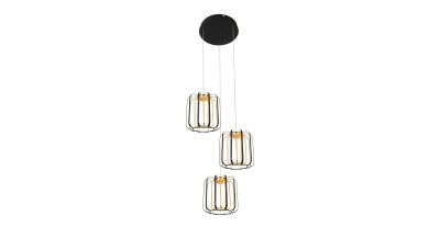 Pakabinamas &scaron;viestuvas Xara Pendant 3 Round 9210-0310 Aviano