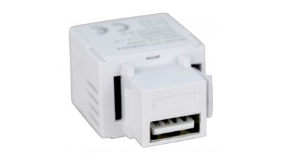  USB Krovimo modulis Baltas DEUSBBW Varilight