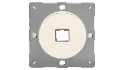 Keystone/USB Data tinklelio plokštė be rėmelio Balta EGD1Y.MW Keystone/USB Data tinklelio plokštė be rėmelio Balta EGD1Y.MW Varilight