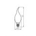 Lemputė XLED Lemputė C35T 2.5W-SW 29641 Lemputė XLED Lemputė C35T 2.5W-SW 29641 Kanlux