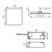 Panelė Arel LED DL 10W-NW 29586 Kanlux