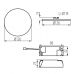 Panelė Arel LED DO 10W-NW 29584 Kanlux
