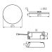 Panelė Arel LED DO 6W-WW 29581 Panelė Arel LED DO 6W-WW 29581 Kanlux