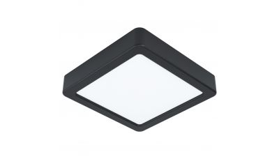 LED integruota panelė Fueva 5 Black LED 16cm 4000K 99255 Eglo