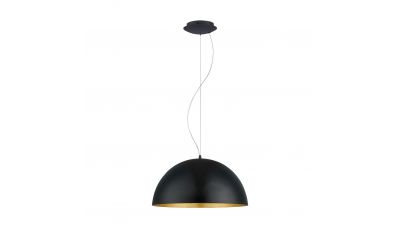 Pakabinamas &scaron;viestuvas Gaetano 1 Black-Gold 53cm 94936 Eglo
