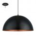 Pakabinamas &scaron;viestuvas Gaetano 1 Black-Copper 53cm 94938 Eglo