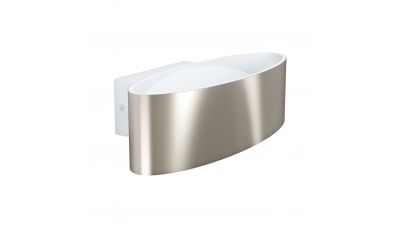 Sieninis &scaron;viestuvas Maccacari Satin Nickel LED 98543 Eglo