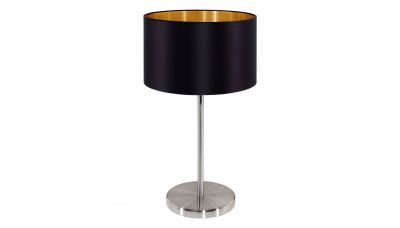 Stalinis &scaron;viestuvas Maserlo Table Black-Gold 31627 Eglo