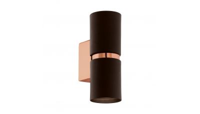 Sieninis šviestuvas Passa Brown-Copper Round 95371 Sieninis šviestuvas Passa Brown-Copper Round 95371 Eglo