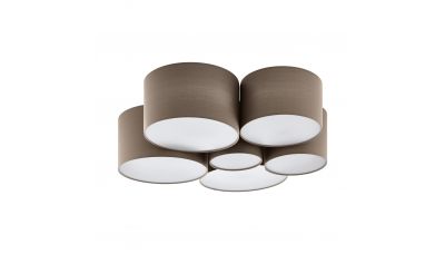 Lubinis &scaron;viestuvas Pastore 1 Ceiling VI Taupe 98409 Eglo