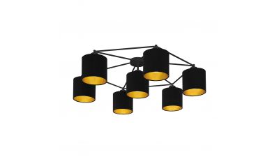 Lubinis &scaron;viestuvas Staiti Ceiling Black-Gold 97895 Eglo