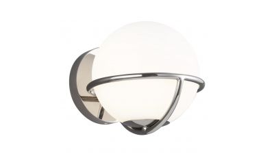 Sieninis &scaron;viestuvas Apollo Wall Silver-White FE-APOLLO1-PN Elstead Lighting
