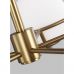 Pakabinamas &scaron;viestuvas Apollo Pendant Gold-White FE-APOLLO5-BB Elstead Lighting