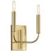 Sieninis &scaron;viestuvas Brianna Wall II Gold FE-BRIANNA2-BB Elstead Lighting