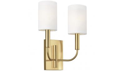 Sieninis &scaron;viestuvas Brianna Wall II Gold FE-BRIANNA2-BB Elstead Lighting
