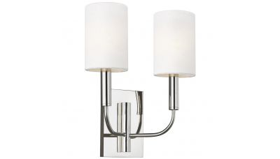 Sieninis šviestuvas Brianna Wall II Silver FE-BRIANNA2-PN Sieninis šviestuvas Brianna Wall II Silver FE-BRIANNA2-PN Elstead Lighting