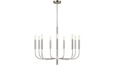 Pakabinamas &scaron;viestuvas Brianna Chandelier IX Silver FE-BRIANNA9-PN Elstead Lighting