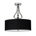 Lubinis &scaron;viestuvas Falmouth 3 Light Semi Flush BATH-FALMOUTH-SF-PC Elstead Lighting