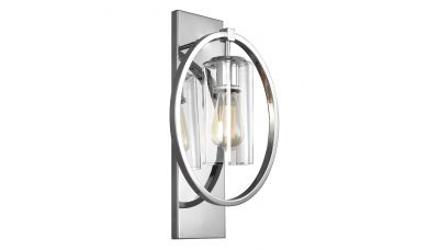 Sieninis šviestuvas Marlena 1 Light Wall Light FE-MARLENA1-CH Sieninis šviestuvas Marlena 1 Light Wall Light FE-MARLENA1-CH Elstead Lighting