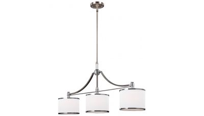 Pakabinamas &scaron;viestuvas Prospect Park 3 Light Island Chandelier FE-PROSPECT-PARK-3P Elstead Lighting