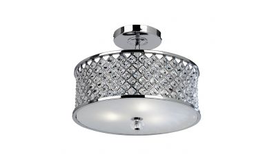 Lubinis &scaron;viestuvas Hudson 3LT Semi Flush HUDSON-3CH Endon