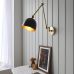 Sieninis šviestuvas Lehal Swing Arm Wall Brass 93142 Sieninis šviestuvas Lehal Swing Arm Wall Brass 93142 Endon
