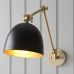 Sieninis šviestuvas Lehal Swing Arm Wall Brass 93142 Sieninis šviestuvas Lehal Swing Arm Wall Brass 93142 Endon