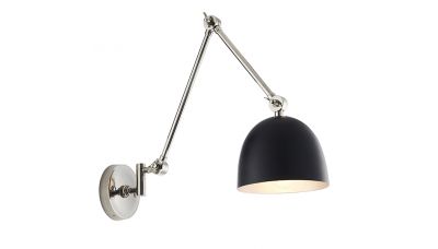 Sieninis &scaron;viestuvas Lehal Swing Arm Wall Nickel 93431 Endon