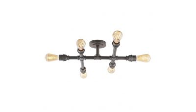 Lubinis šviestuvas Pipe 6LT Semi Flush 78763 Lubinis šviestuvas Pipe 6LT Semi Flush 78763 Endon