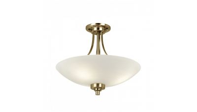 Pakabinamas &scaron;viestuvas Welles 3LT Semi Flush Welles-3AB Endon