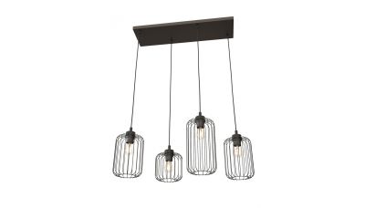 Pakabinamas &scaron;viestuvas Vander 4 BL 1365/4 Emibig Lighting