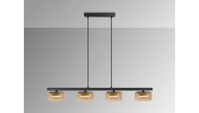 Pakabinamas &scaron;viestuvas Olaia Black-Amber 4L 12689 I3