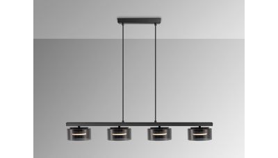 Pakabinamas &scaron;viestuvas Olaia Black-Smoky 4L 12695 I3