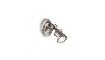 Sieninis &scaron;viestuvas Barber AP1 Nickel 160016 Ideal Lux