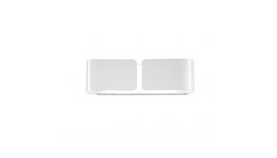 Sieninis &scaron;viestuvas Clip AP2 Small Bianco 14166 Ideal Lux