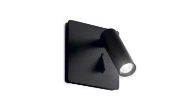 Įleidžiamas sieninis &scaron;viestuvas Lite Nero 250113 Ideal Lux
