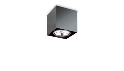 Lubinis &scaron;viestuvas Mood PL1 D15 Square Nero 243931 Ideal Lux